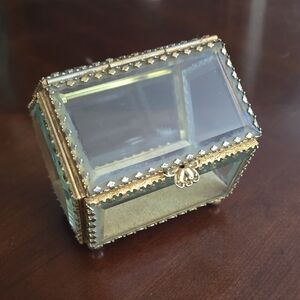 Rare Pentagon Jewelry Box/Casket